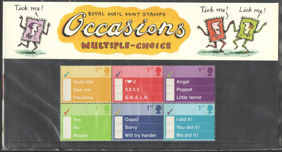 (image for) 2003 Occasions Royal Mail Presentation Pack M09